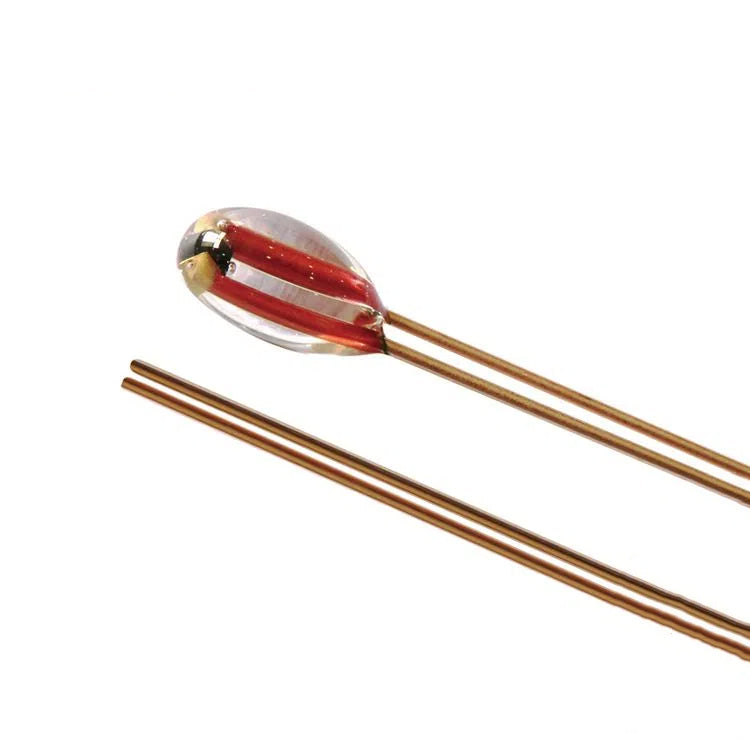 MF51 Series Glass-sealed Temperature Measurement NTC Thermistor with Transparent Sleeve