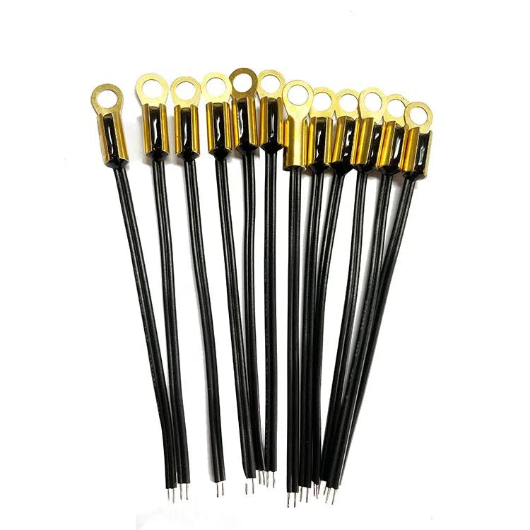 CWF4 NTC Temperature Sensor OT Nickle-plated cooper Thermistor For Charging Pile